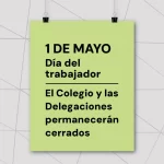 Información importante: 1° de mayo