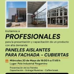 Capacitación en paneles aislantes