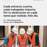 1° de mayo – Día Internacional del Trabajador